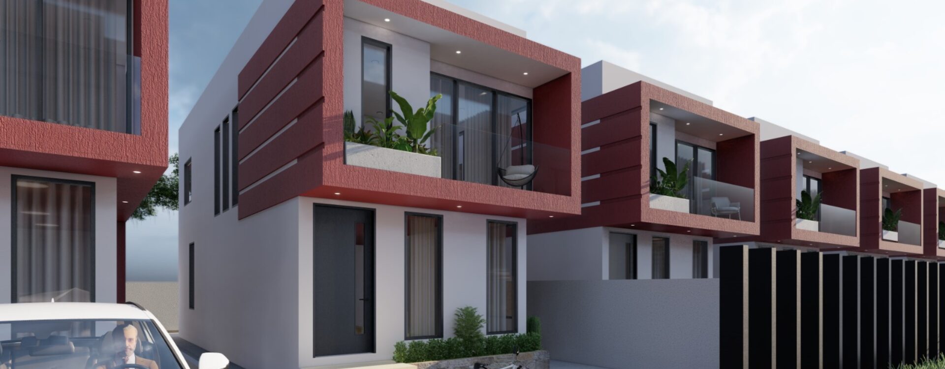 Four-Bedroom Townhomes with Pool for Sale in East Legon Hills