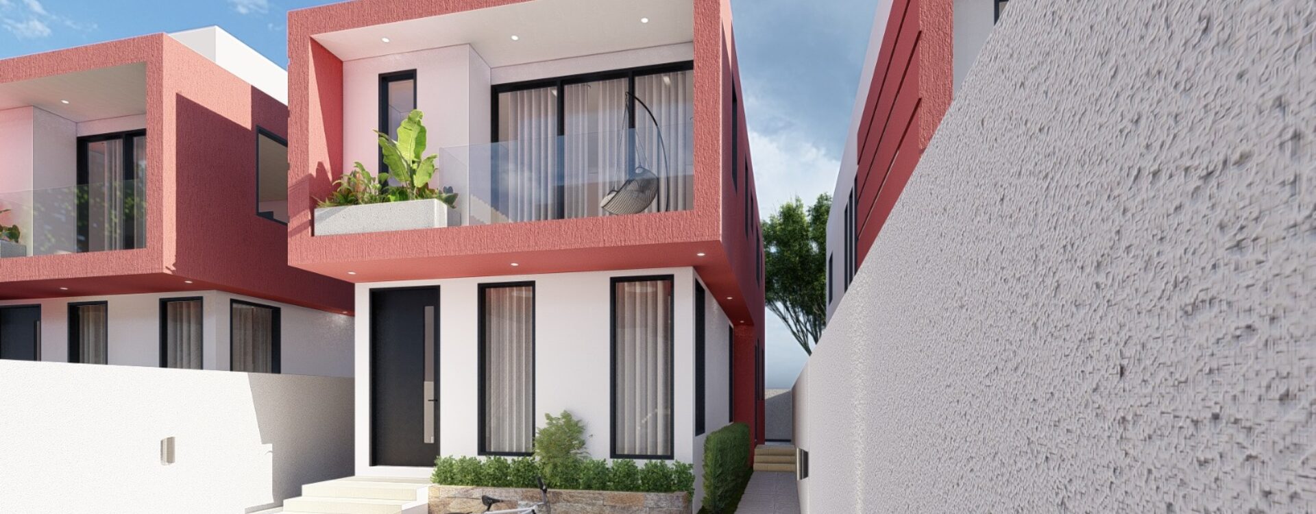 Four-Bedroom Townhomes with Pool for Sale in East Legon Hills